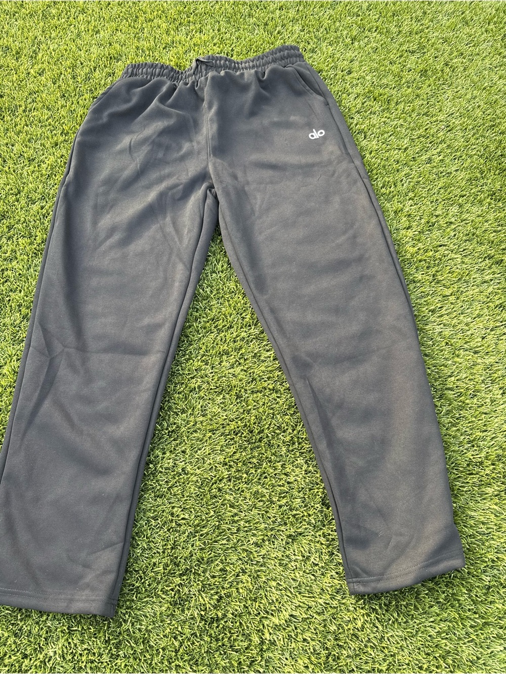ALO Yoga Black Men's Fleece Joggers